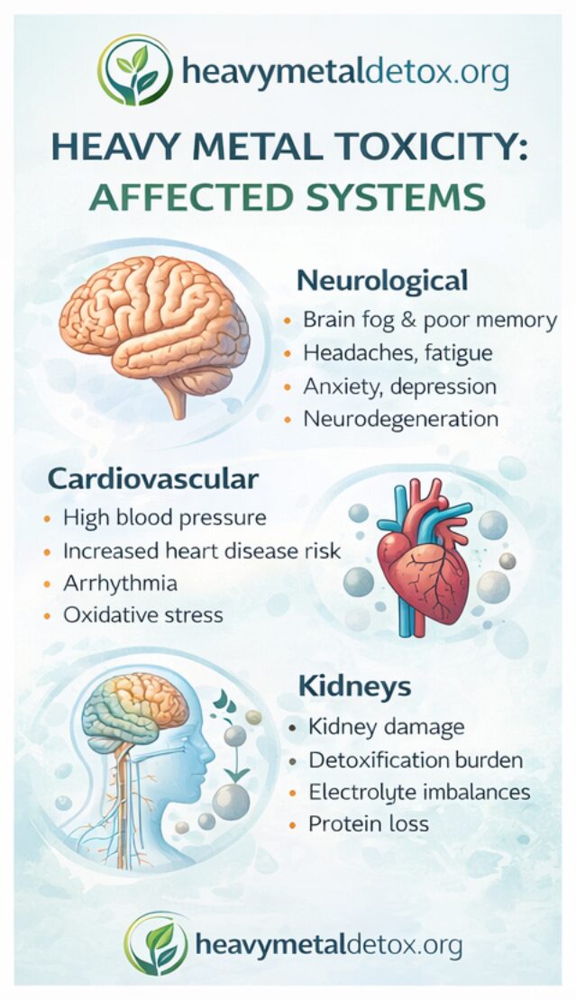 Heavy Metal Toxicity Affected Systems