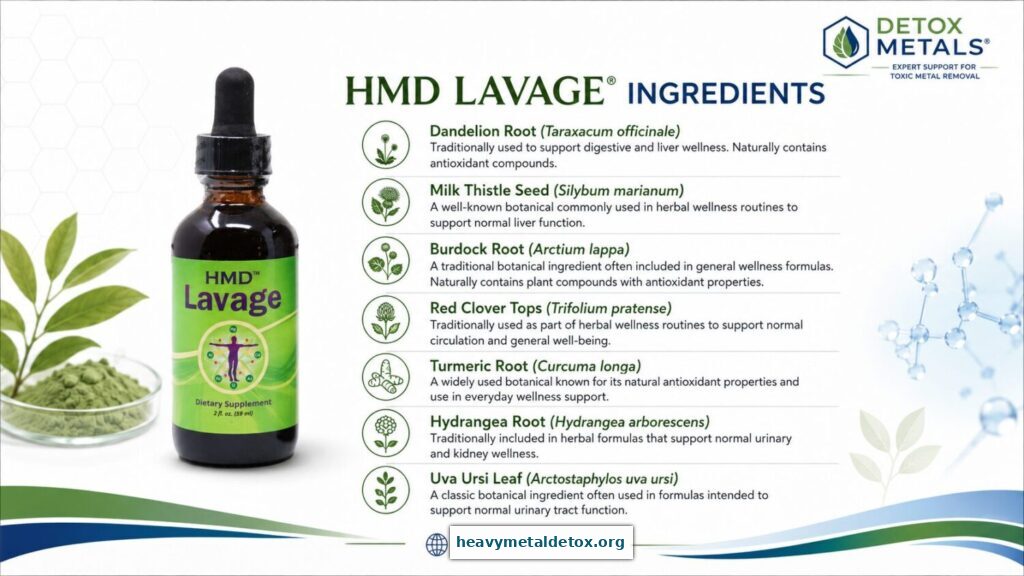 HMD LAVAGE INGREDIENTS